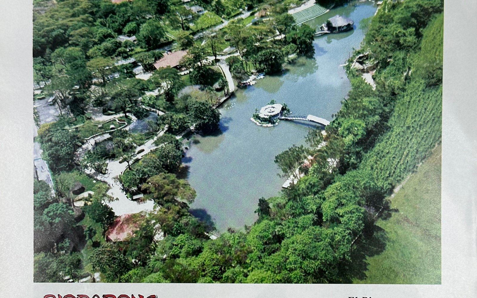Vista aérea del Bioparque Los Ocarros